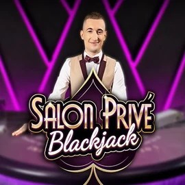 Blackjack Salon Privé online game logo by Ezugi on verdenslisten.dk