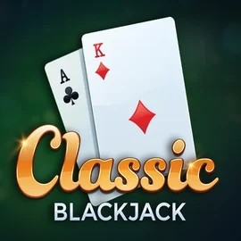 Classic Blackjack logo by Red Tiger Gaming at Verde Casino