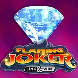 Flaming Joker Link and Win by Barstruck, showcased at verdenslisten.dk – game logo