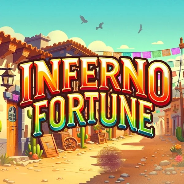 Inferno Fortune slot logo by Atomic Slot Lab at Verde Casino