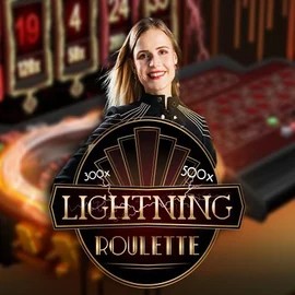 Official Live Casino logo: Lightning Roulette by Evolution at Verde Casino