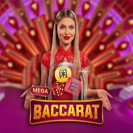 Mega Baccarat game by Pragmatic Play – logo hosted on Verde Casino